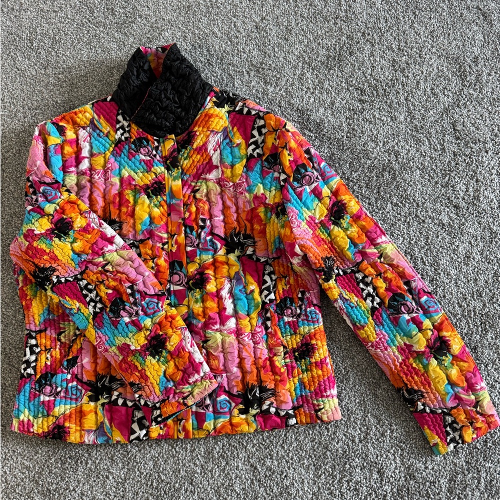 UBU colorful Women’s Zip-Up light Jacket